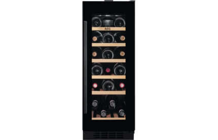Wine Cooler AEG AWUS020B5B B/I Under Counter 30cm Wine Cabinet - Black LAE80504