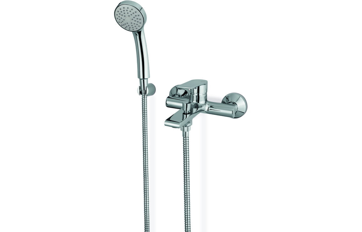 Bath Shower Mixer Vema Timea Wall Mounted Bath/Shower Mixer - Chrome DITB1082