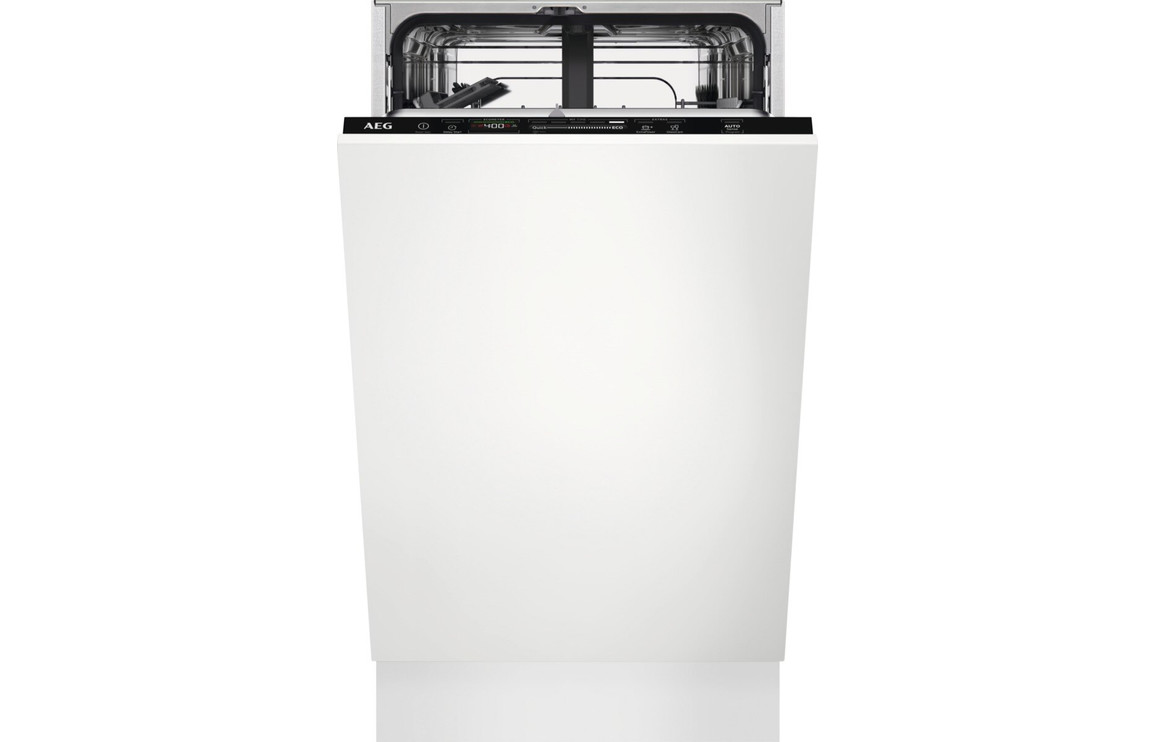 Slimline Dishwasher AEG FSE62407P F/I 9 Place Slimline Dishwasher LAE61018