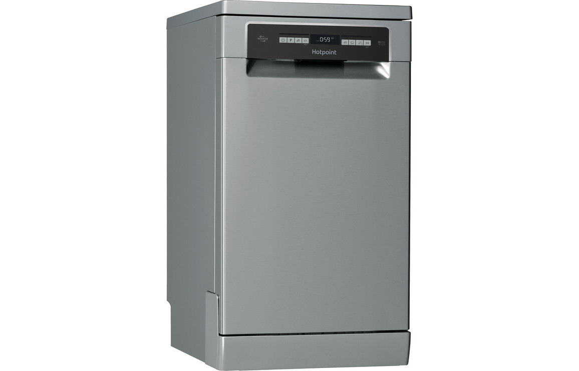 Slimline Dishwasher Hotpoint HSFO 3T223 W X UK N F/S Slimline 10 Place Dishwasher - St/Steel LHO6217