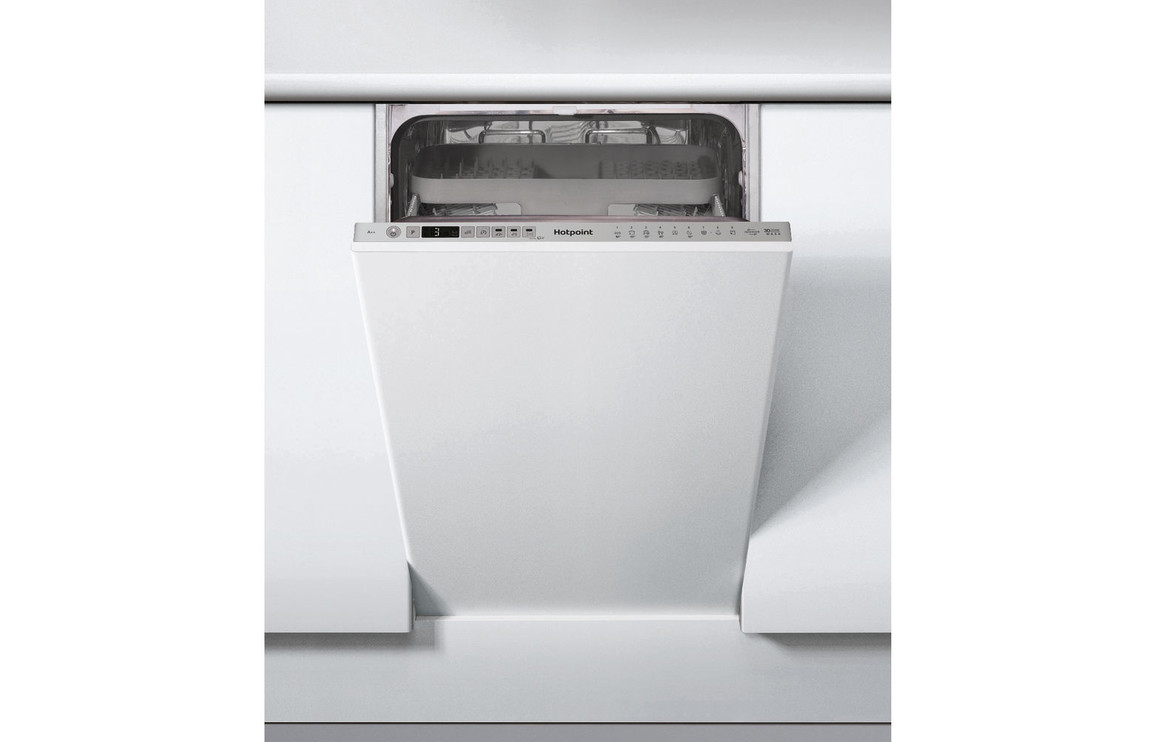 Slimline Dishwasher Hotpoint HSIO 3T223 WCE UK N F/I 10 Place Slimline Dishwasher LHO6128