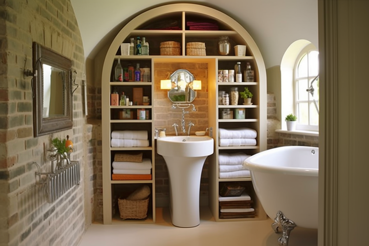 Clever Storage Ideas For Small Bathrooms