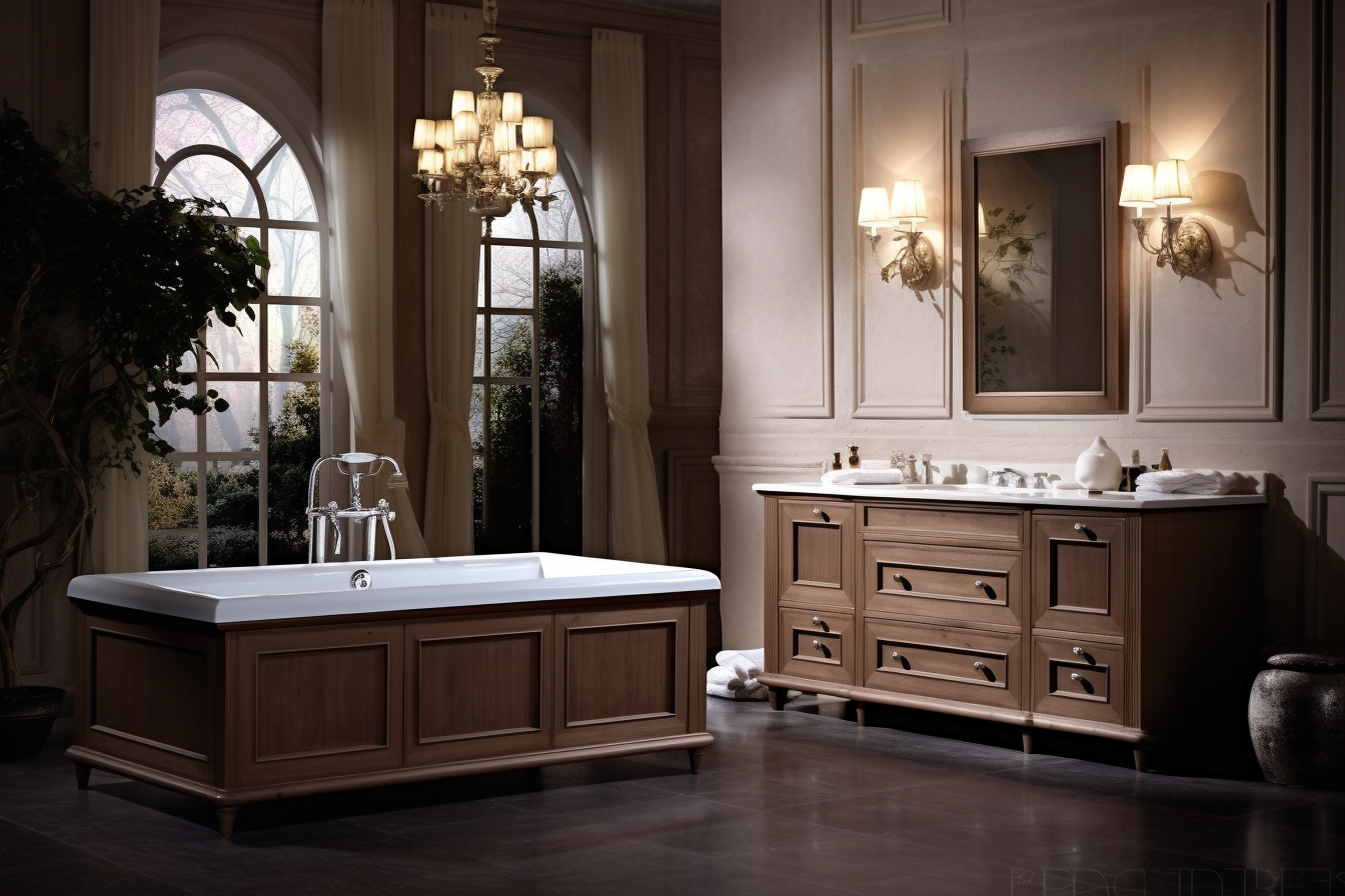 Bathroom Furniture - Style and Functionality in Perfect Harmony 3 Wooden bathroom furniture