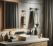 Accessorizing A chic and contemporary bathroom interior Touches