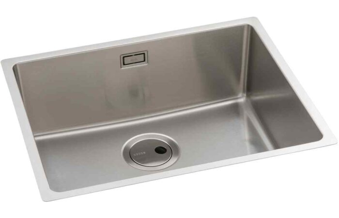 Abode Matrix R15 1B 500mm Undermount/Inset Sink - St/Steel AW5122 - Image 2