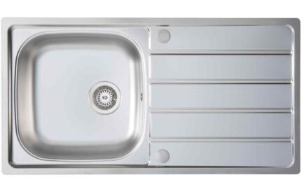 Inset Prima 1B 965x500mm Inset Sink - St/Steel CPR024