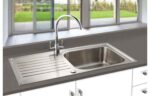 Prima Deep 1B & Drainer Inset Sink - Polished Steel CPR030 - Image 2