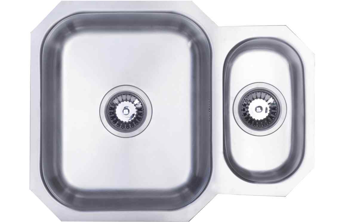 Undermount Prima 1.5B Undermount Reversible Sink - Polished Steel CPR506