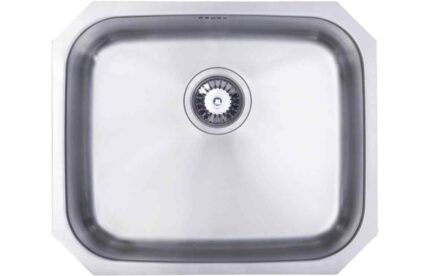 Undermount Prima 1B Large Undermount Sink - Polished Steel CPR508