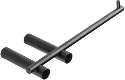 Landcombe Cove Toilet Roll Holder - Black TTSO101686