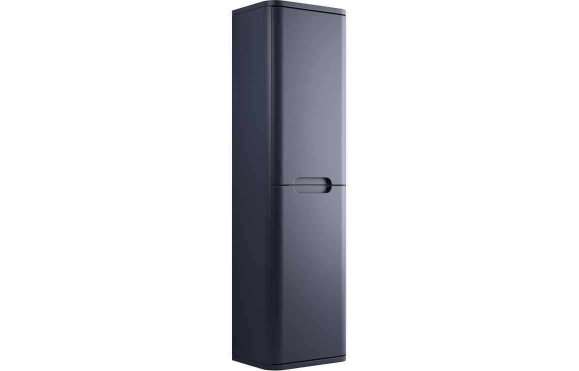 DIFT1806_CO 2 Door Tall Unit Polurrian Cove 350mm 2 Door Wall Hung Tall Unit - Matt Indigo TTSO96059