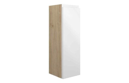Slim Base Unit Abbey Sands 200mm Slim Base Unit - White Gloss (Oak Cab) TTSO109955