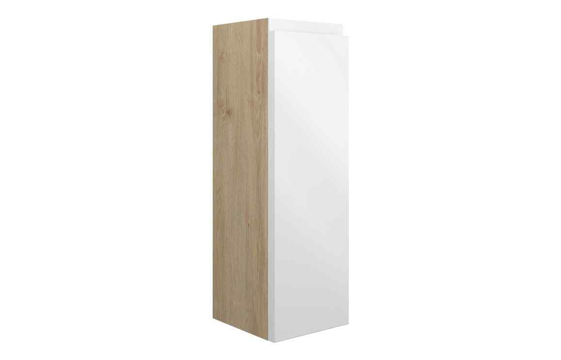 DIFTP3420_CO Slim Base Unit Abbey Sands 200mm Slim Base Unit - White Gloss (Oak Cab) TTSO109955