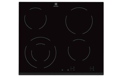 Ceramic Hob Electrolux EHF6241FOK 60cm Ceramic Hob - Black LEL1772