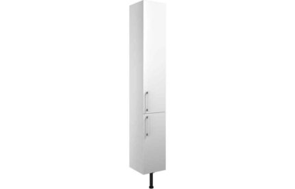 2 Door Tall Unit Cadgwith Cove 300mm 2 Door Tall Unit - White Gloss TTSO2612