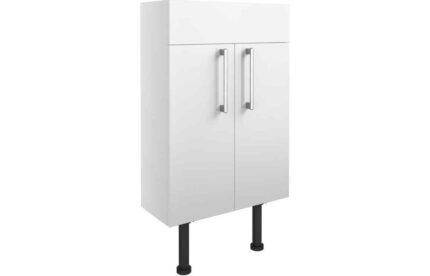 Slim Basin Unit (No Top) Cadgwith Cove 500mm Slim Basin Unit - White Gloss TTSO2614