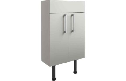 Slim Basin Unit (No Top) Cadgwith Cove 500mm Slim Basin Unit - Light Grey Gloss TTSO2630
