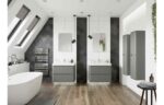 Polurrian Cove 500mm 2 Door Floor Standing Cloakroom Basin Unit - Matt Grey TTSO96040 - Image 2