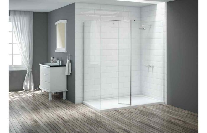 Merlyn Wetroom 300mm Swivel Panel DIEW3004 - Image 2
